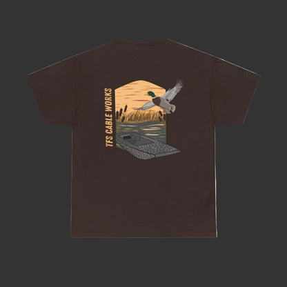 Duck Hunting Tee — Vintage Mallard Graphic Shirt (The Game Works)