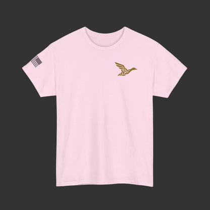 Waterfowl Gear T‑Shirt — TFS Cable Works Logo Duck Tee