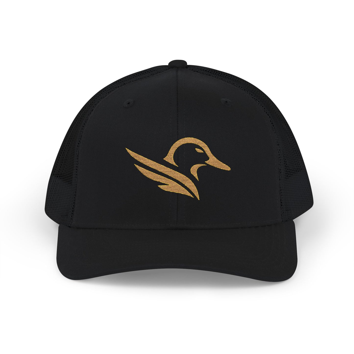 Embroidered Gold Celtic Bird Snapback Trucker Cap