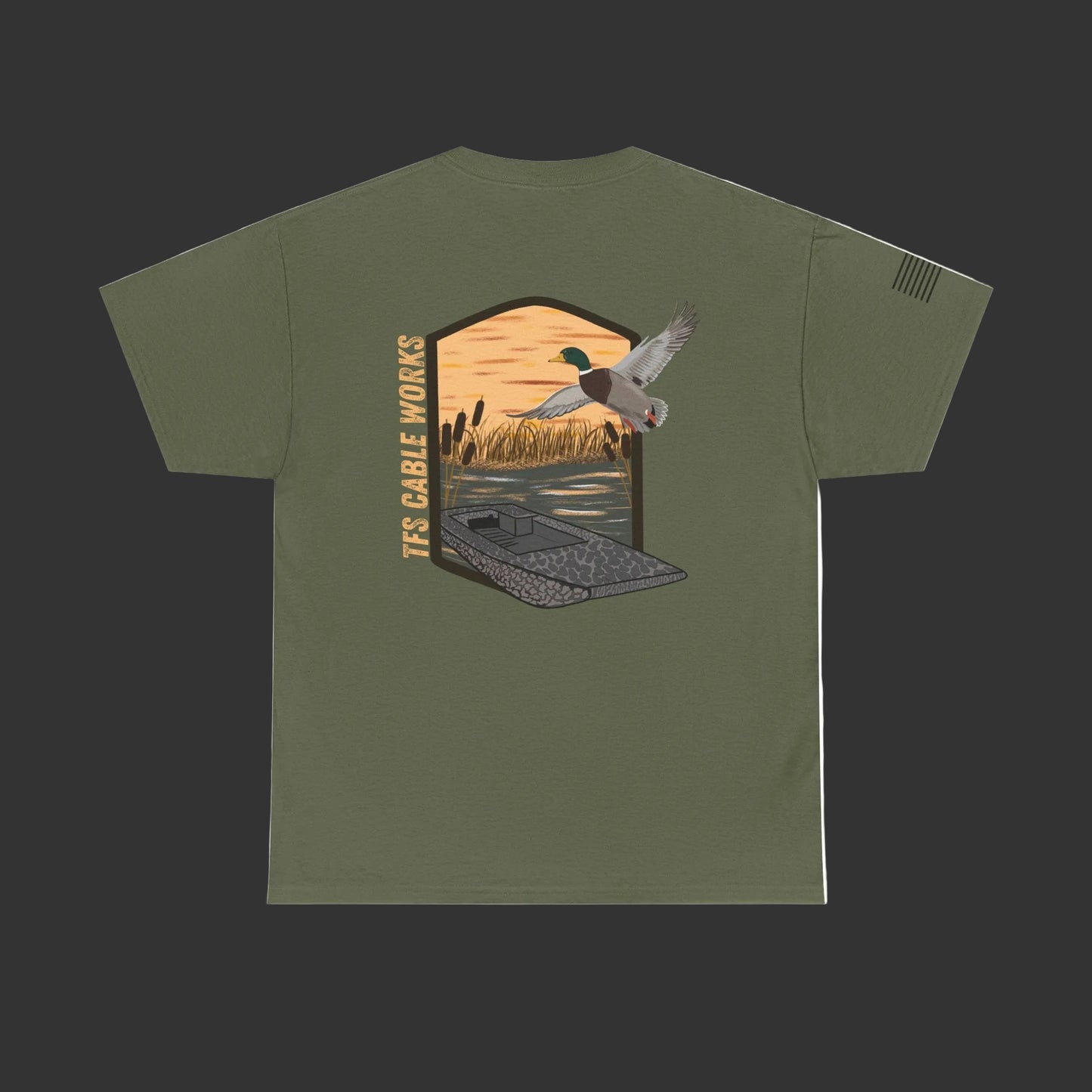 Duck Hunting Tee — Vintage Mallard Graphic Shirt (The Game Works)