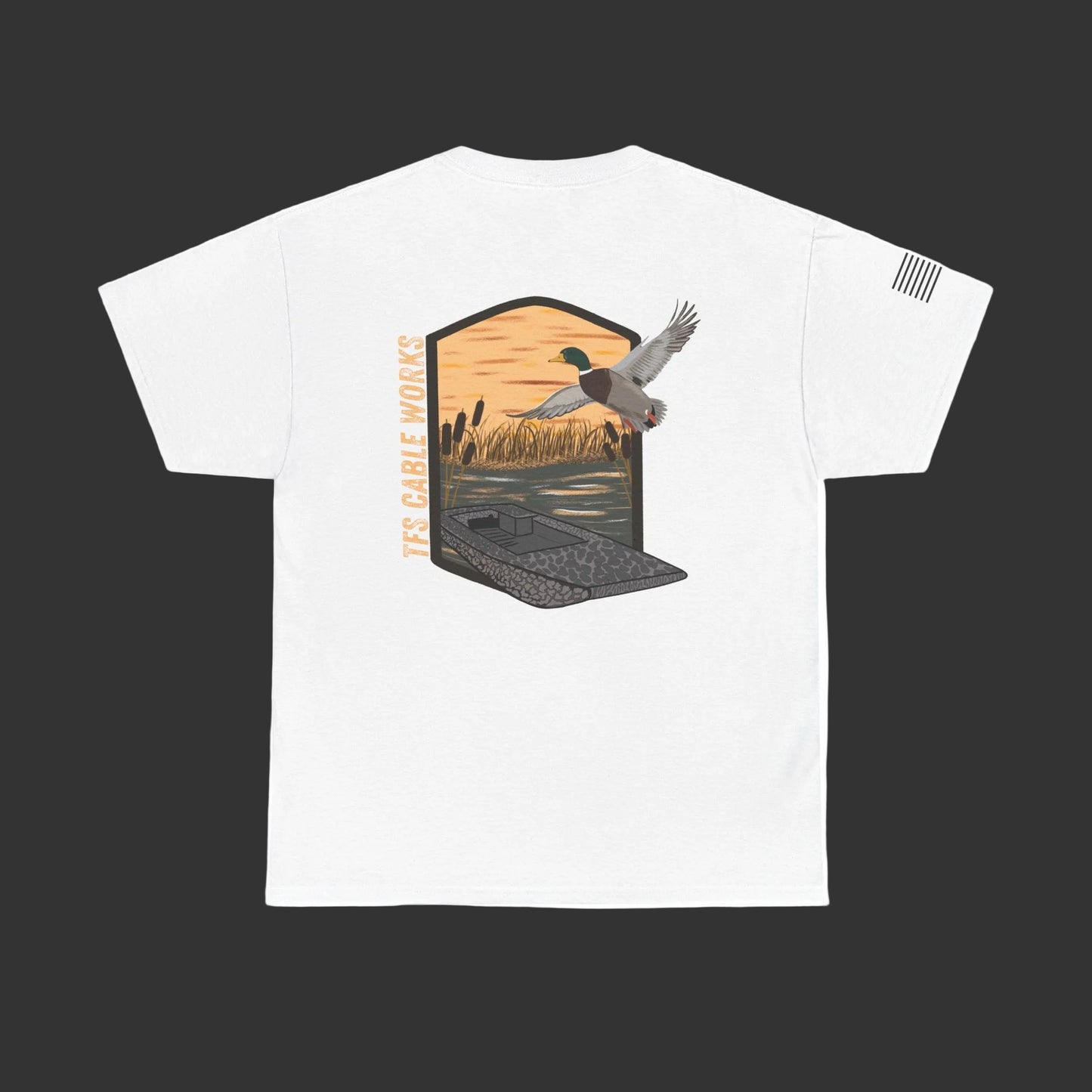 Duck Hunting Tee — Vintage Mallard Graphic Shirt (The Game Works)