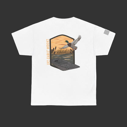Duck Hunting Tee — Vintage Mallard Graphic Shirt (The Game Works)