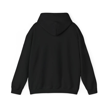 Hoodie — Minimal Gold Duck Emblem Pullover with Sleeve Flag