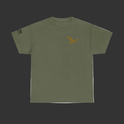 Waterfowl Gear T‑Shirt — TFS Cable Works Logo Duck Tee
