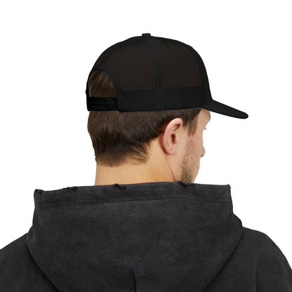 Embroidered Gold Celtic Bird Snapback Trucker Cap