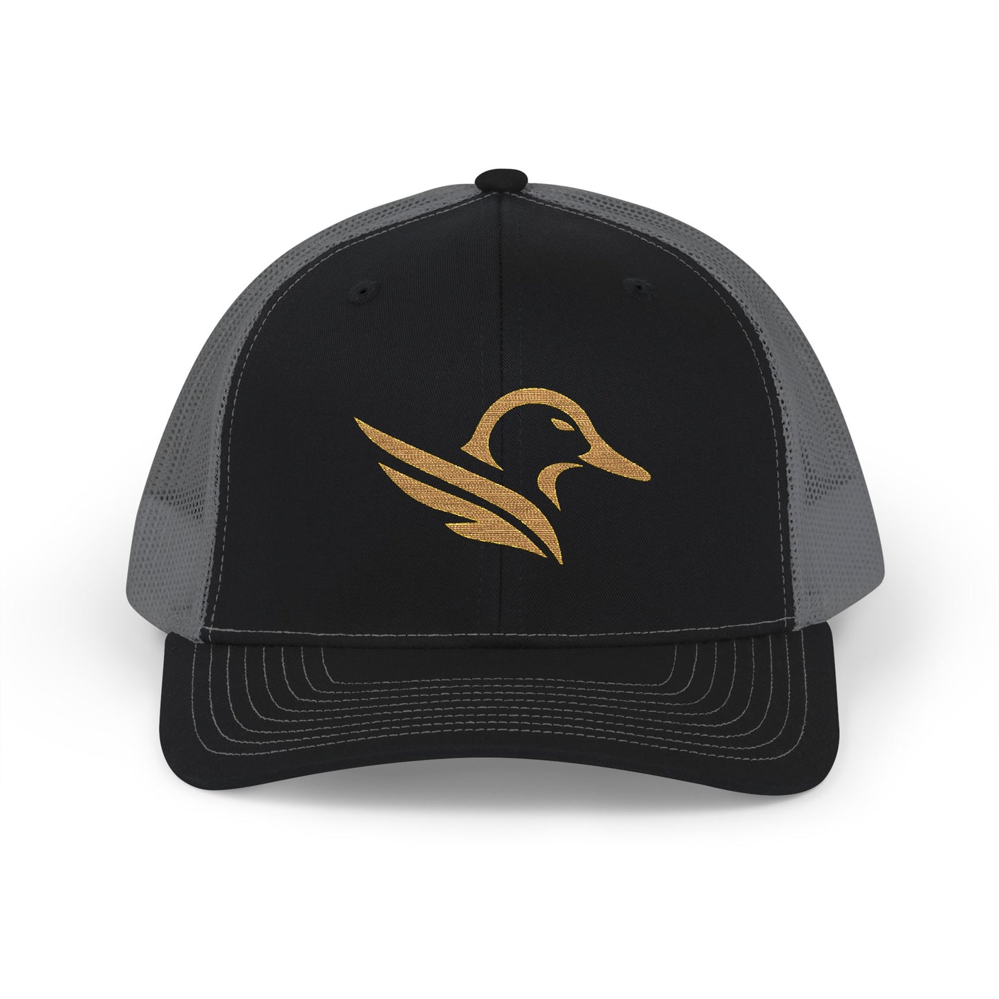 Embroidered Gold Celtic Bird Snapback Trucker Cap