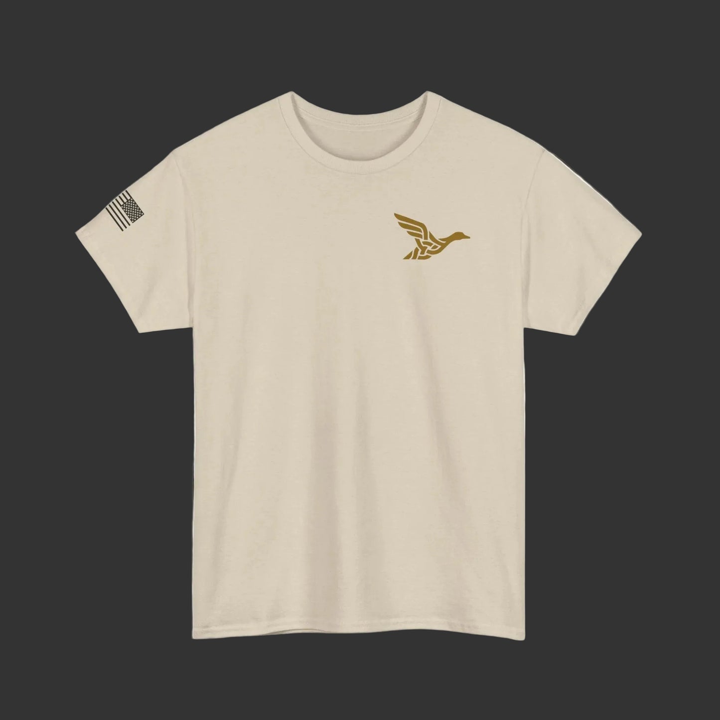 Waterfowl Gear T‑Shirt — TFS Cable Works Logo Duck Tee