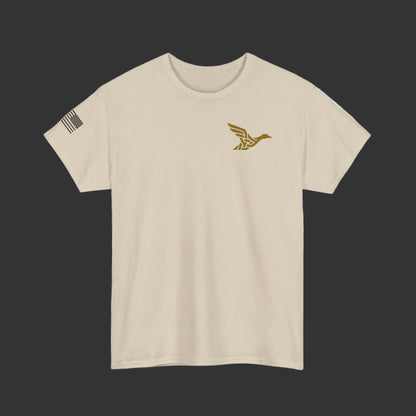 Waterfowl Gear T‑Shirt — TFS Cable Works Logo Duck Tee