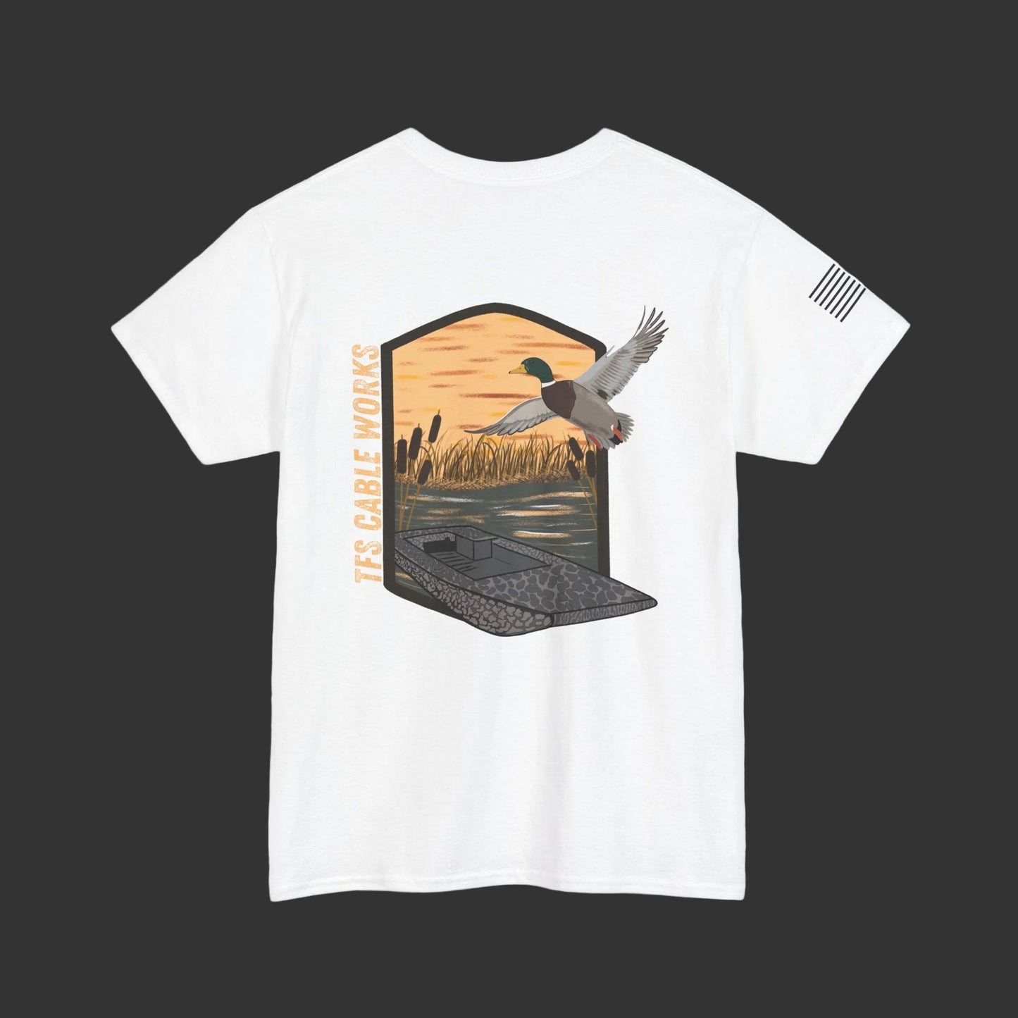Duck Hunting Tee — Vintage Mallard Graphic Shirt (The Game Works)