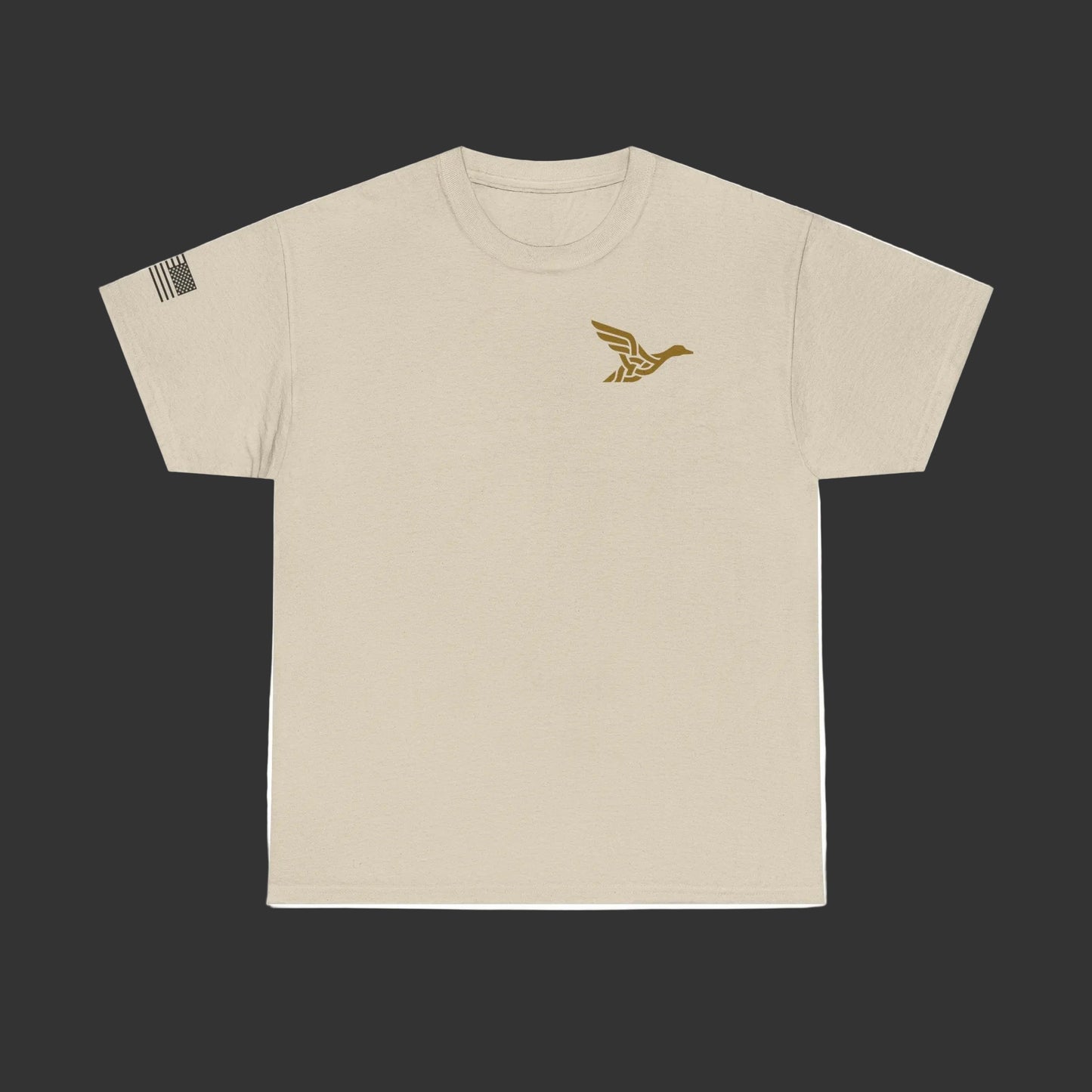Waterfowl Gear T‑Shirt — TFS Cable Works Logo Duck Tee