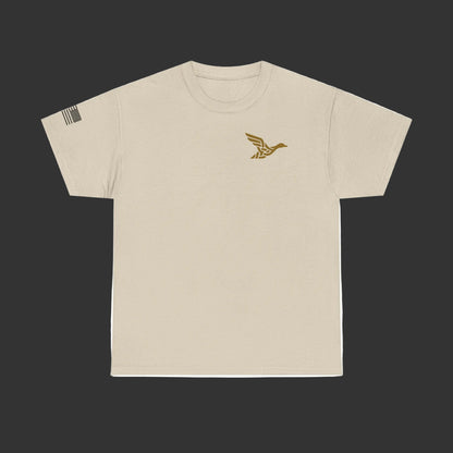 Waterfowl Gear T‑Shirt — TFS Cable Works Logo Duck Tee
