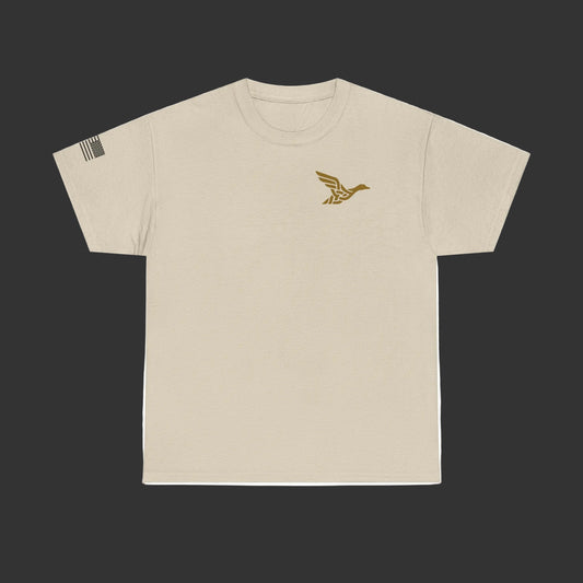 Waterfowl Gear T‑Shirt — TFS Cable Works Logo Duck Tee