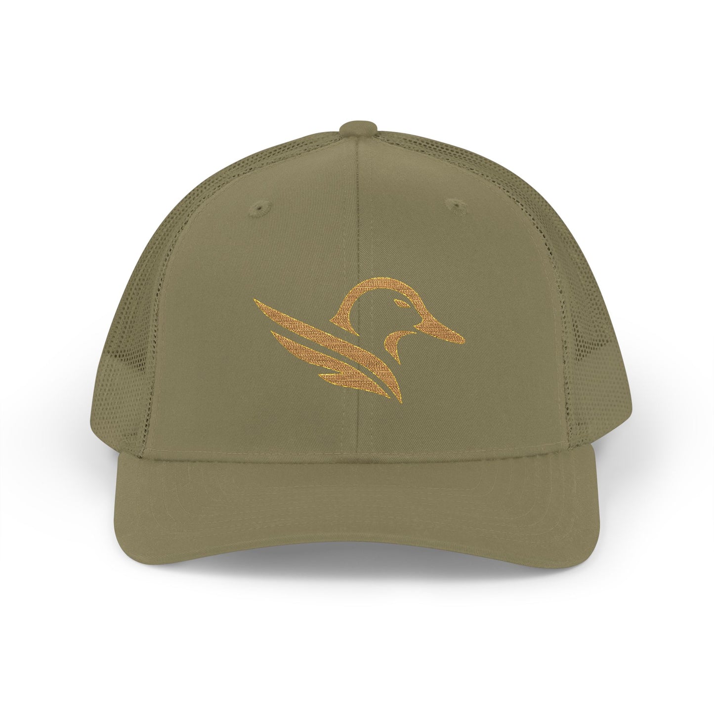 Embroidered Gold Celtic Bird Snapback Trucker Cap