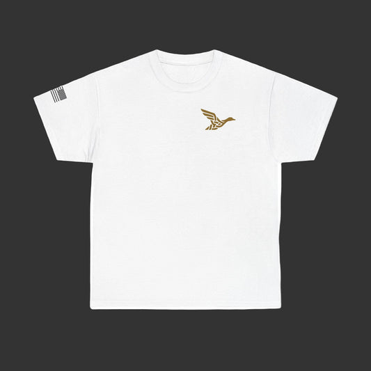 Waterfowl Gear T‑Shirt — TFS Cable Works Logo Duck Tee