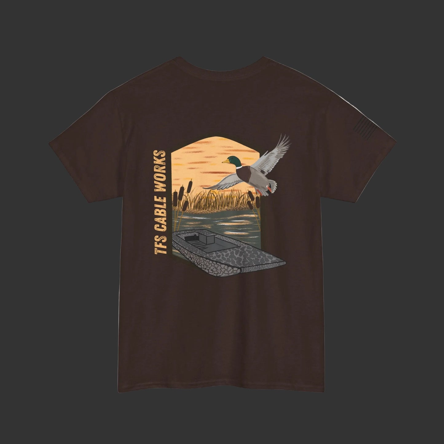 Duck Hunting Tee — Vintage Mallard Graphic Shirt (The Game Works)