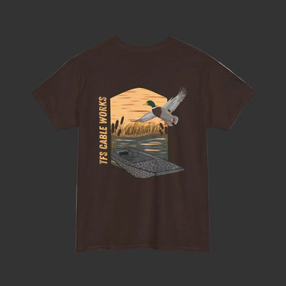 Duck Hunting Tee — Vintage Mallard Graphic Shirt (The Game Works)