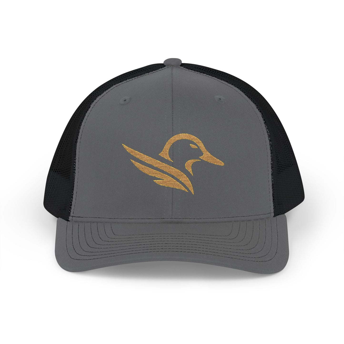 Embroidered Gold Celtic Bird Snapback Trucker Cap
